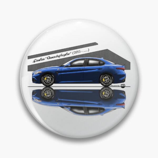 Artikelvorschau, Giulia Quadrifoglio (Blue Montecarlo) – Moderne Kraft, reine Seele entworfen und verkauft von Azaziel.