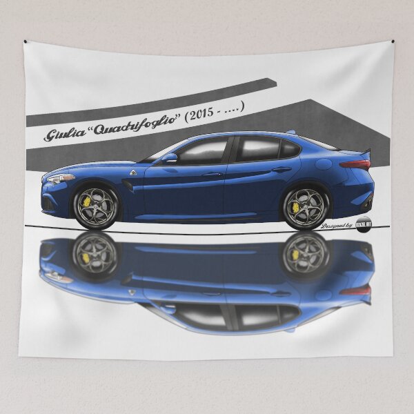 Item preview, Giulia Quadrifoglio (Blue Montecarlo) – Modern Power, Pure Soul designed and sold by Azaziel.