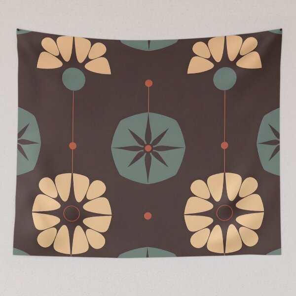 Item preview, Retro Mid Century Modern Pattern  designed and sold by GraphicsClub.