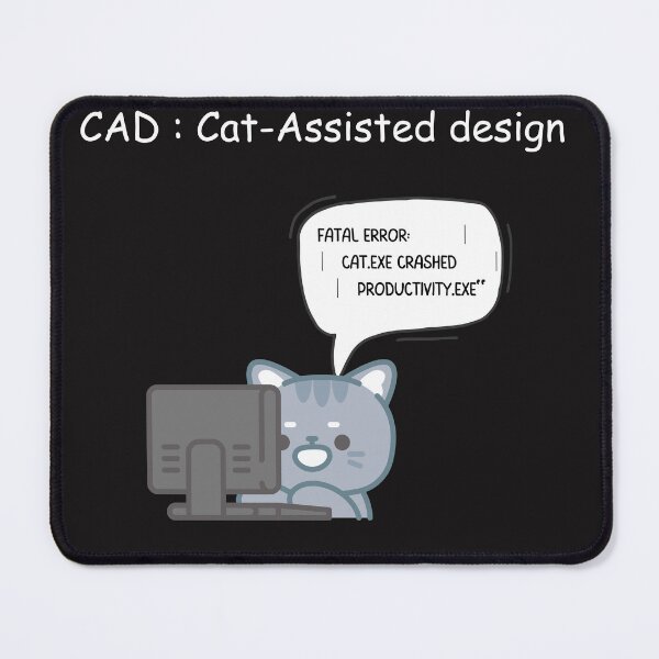 Item preview, CAD: Cat Assisted Design designed and sold by DSJ-Artistry.