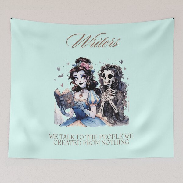Item preview, Writer Life Gothic Art – Talking to Characters We Created from Nothing designed and sold by ByElise.
