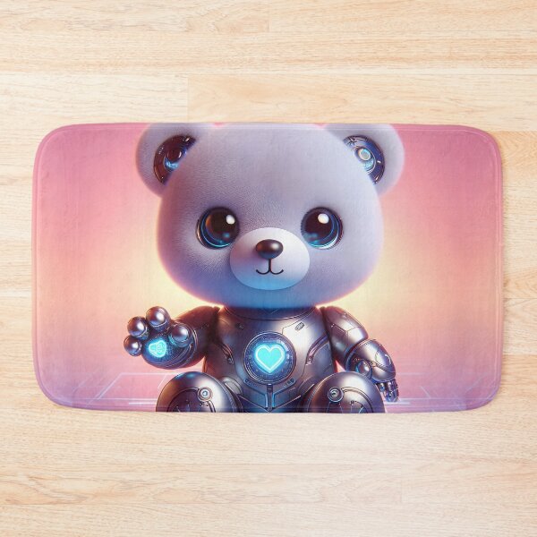 Item preview, Cybernetic Teddy Bear with Luminescent Digital Features designed and sold by FusionGaze.