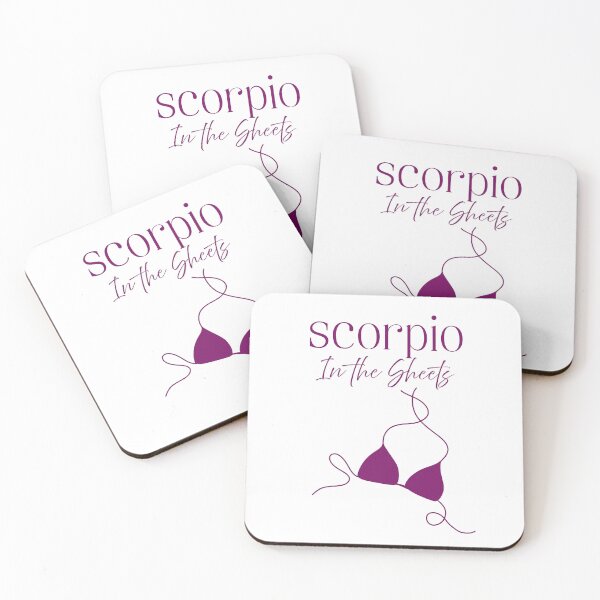 Item preview, "Scorpio in the Sheets" With a Cuddly, Flirty Vibe designed and sold by JellybeaKisses.