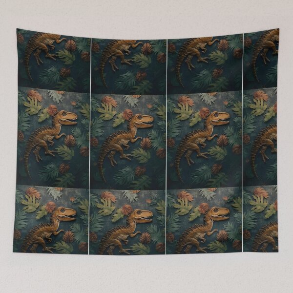 Item preview, Fossil Dinosaur Pattern (Tyrannosaurus Rex) designed and sold by PatronesKawai.