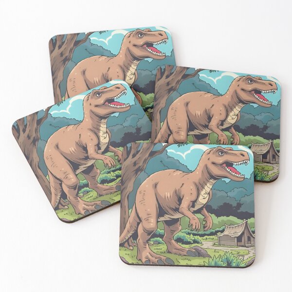 Item preview, Dinosaur Pattern (Tyrannosaurus Rex) designed and sold by PatronesKawai.