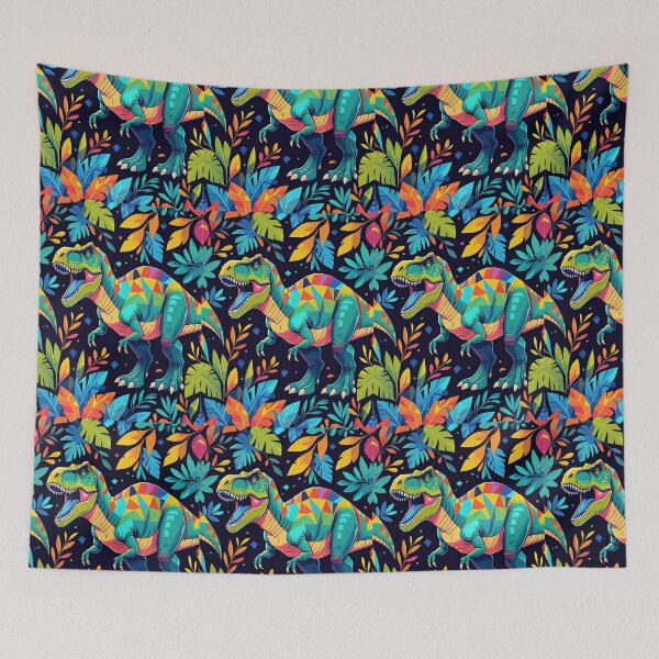 Item preview, Dinosaur Pattern (Tyrannosaurus Rex) designed and sold by PatronesKawai.