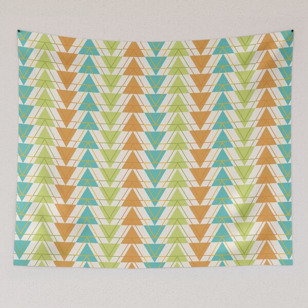 Item preview, Japanese Uroko Pattern - Modern Triangle Series designed and sold by ideakokodesign.