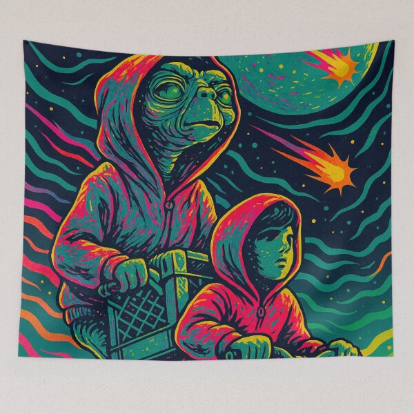 Item preview, E.T Alien Abduction designed and sold by Benszi.