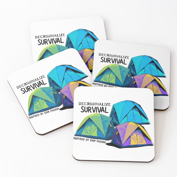 Item preview, Colorful Decriminalize Survival Tents Inspired by Sam Paolini designed and sold by 2CRE8IVE4925.