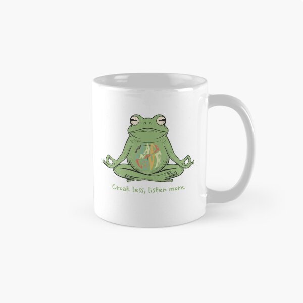Item preview, Cute meditating frog designed and sold by XDivineTees.