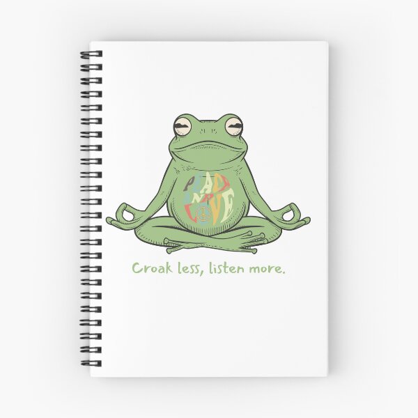 Item preview, Cute meditating frog designed and sold by XDivineTees.