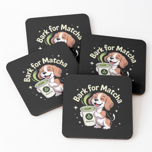 Item preview, Funny Dog Matcha Lover Bark Caffeine Green Tea Lover Mood designed and sold by MotivaChic.