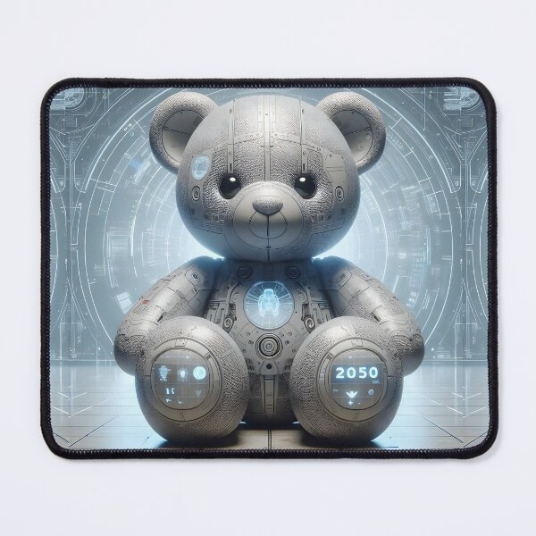 Item preview, Futuristic Robotic Teddy Bear with Digital Interface designed and sold by FusionGaze.