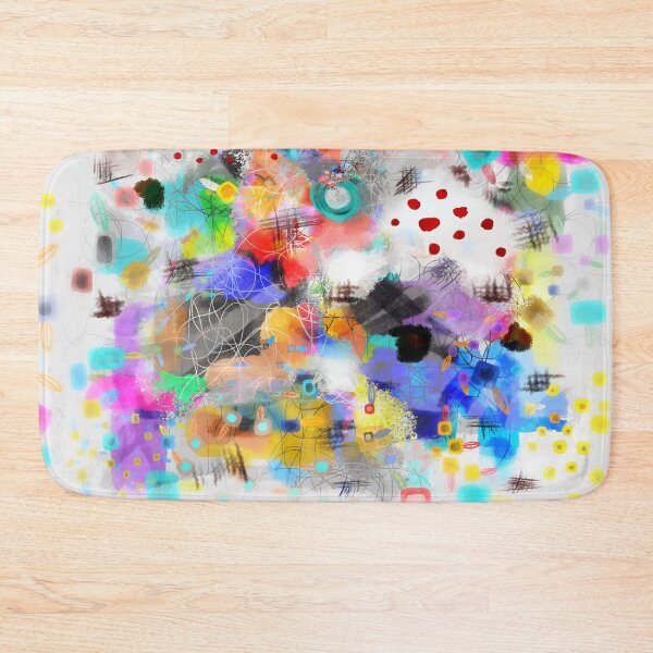Item preview, ONE HOPE ONE VISION - RED POLKA DOTS ABSTRACT ART CLOUDY BLURRED VISION designed and sold by rupydetequila.