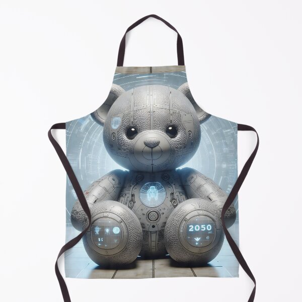 Item preview, Futuristic Robotic Teddy Bear with Digital Interface designed and sold by FusionGaze.