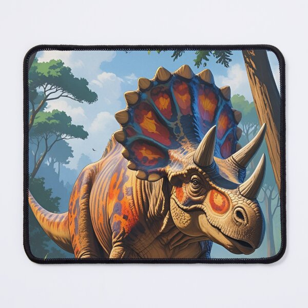 Item preview, Dinosaur Pattern (Triceratops) designed and sold by PatronesKawai.