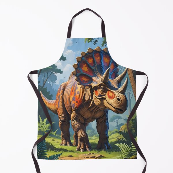 Item preview, Dinosaur Pattern (Triceratops) designed and sold by PatronesKawai.