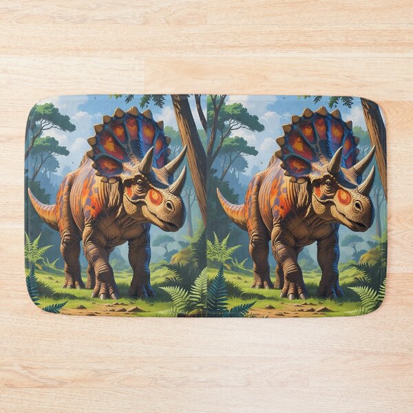 Item preview, Dinosaur Pattern (Triceratops) designed and sold by PatronesKawai.