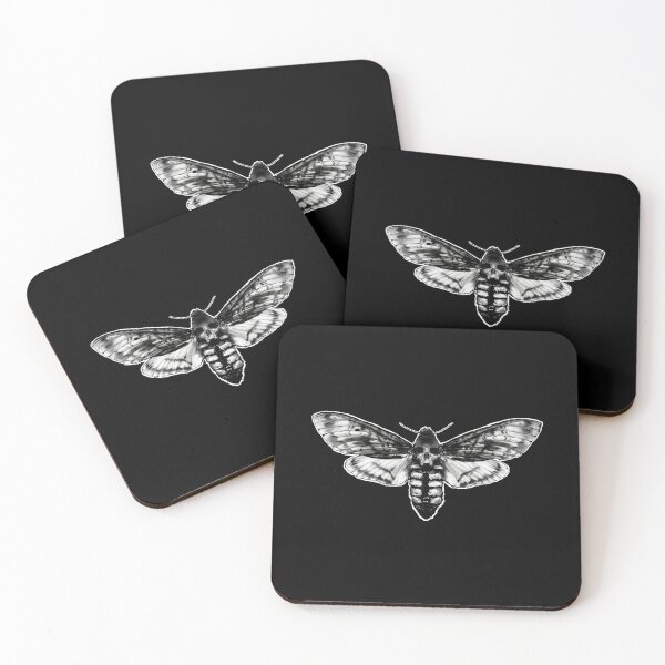 Item preview, Moth Graphic Draw Gifts For Tattoolovers designed and sold by stell rocket by frida najska.