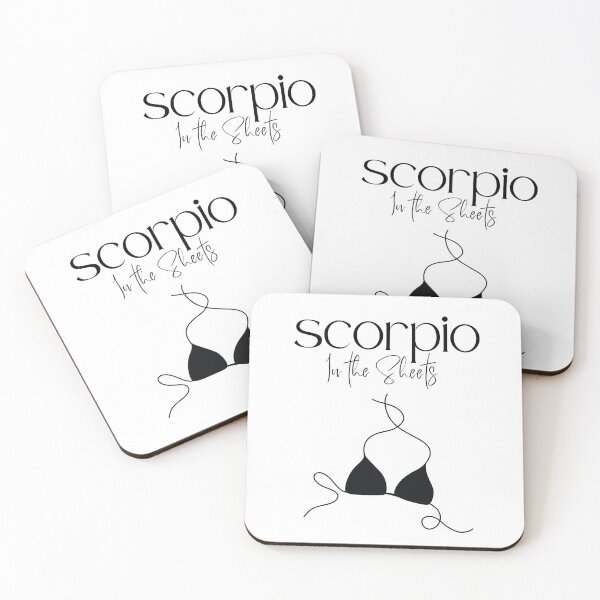 Item preview, "Scorpio in the Sheets" With a Cuddly, Flirty Vibe designed and sold by JellybeaKisses.