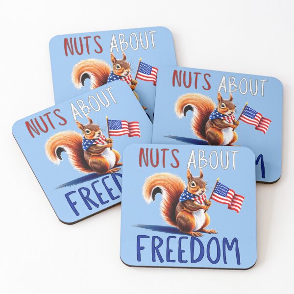 Item preview, Nuts About Freedom designed and sold by HomeFreewithMe.