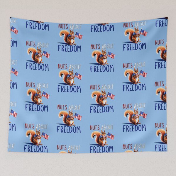 Item preview, Nuts About Freedom designed and sold by HomeFreewithMe.