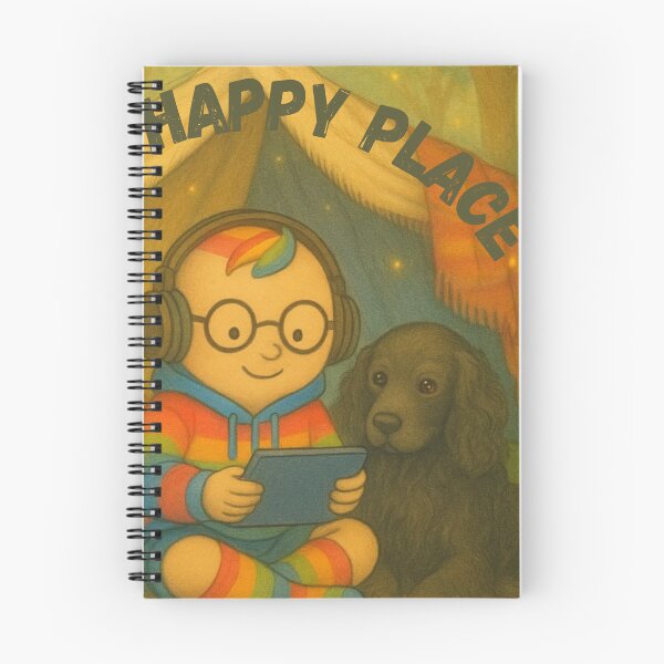 Item preview, Happy place designed and sold by Neurobendy-Bean.