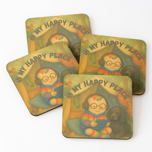 Item preview, Happy place  designed and sold by Neurobendy-Bean.