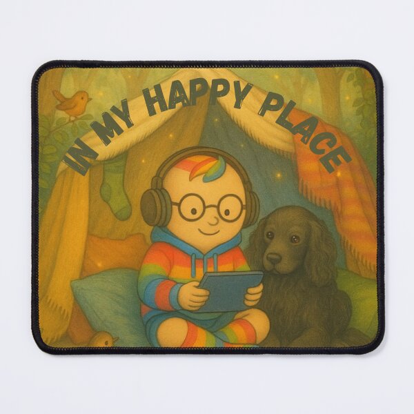 Item preview, Happy place  designed and sold by Neurobendy-Bean.