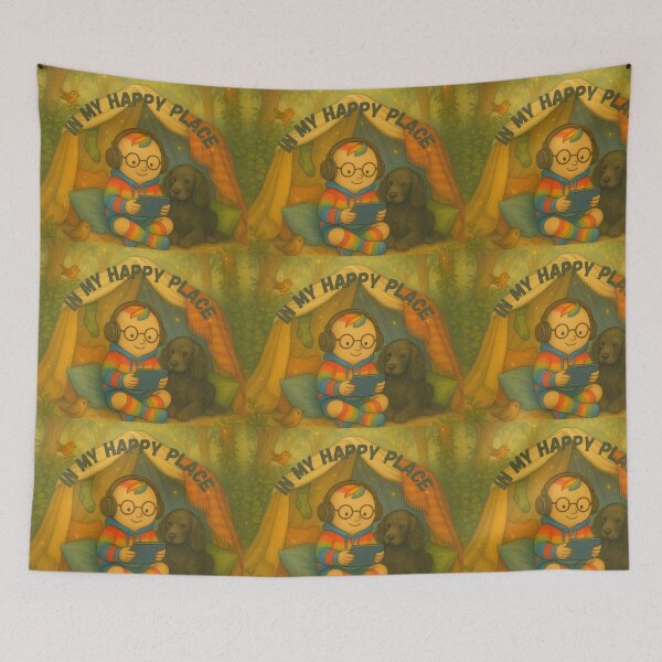 Item preview, Happy place  designed and sold by Neurobendy-Bean.