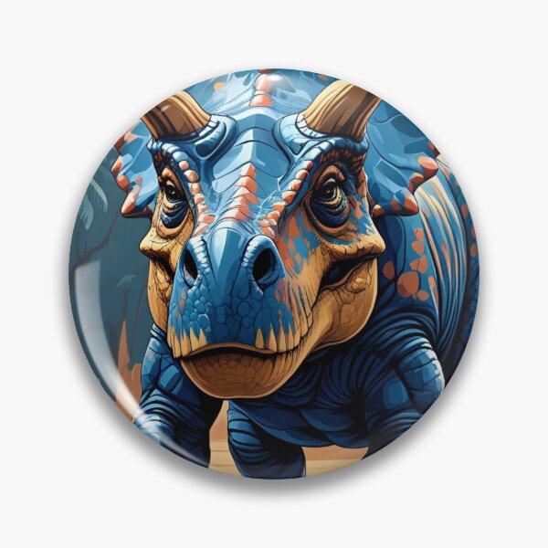 Item preview, Dinosaur Pattern (Triceratops) designed and sold by PatronesKawai.