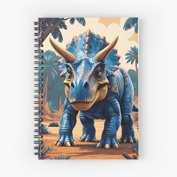 Item preview, Dinosaur Pattern (Triceratops) designed and sold by PatronesKawai.