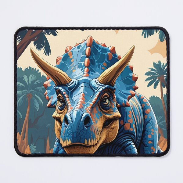 Item preview, Dinosaur Pattern (Triceratops) designed and sold by PatronesKawai.