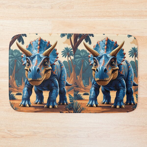 Item preview, Dinosaur Pattern (Triceratops) designed and sold by PatronesKawai.