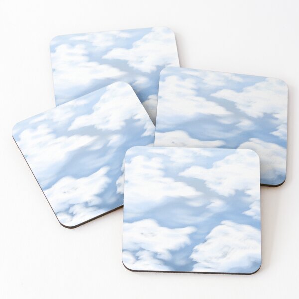 Item preview, Dreamy Painted Sky with Soft Impressionistic Clouds designed and sold by Benszi.