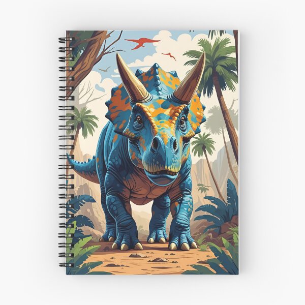Item preview, Dinosaur Pattern (Triceratops) designed and sold by PatronesKawai.