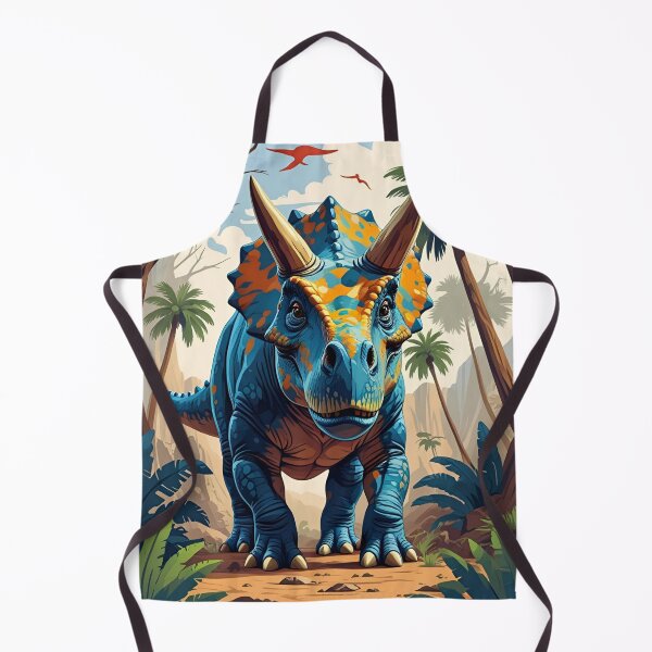 Item preview, Dinosaur Pattern (Triceratops) designed and sold by PatronesKawai.