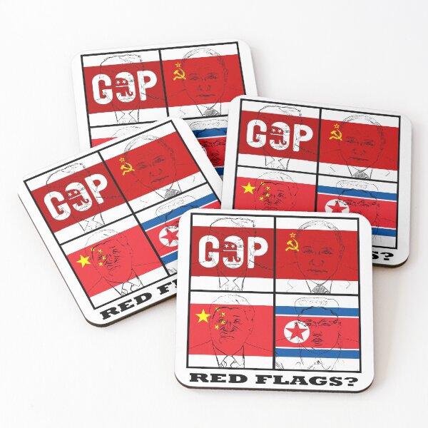 Item preview, Dictator Red Flags designed and sold by Evolution Imagery.
