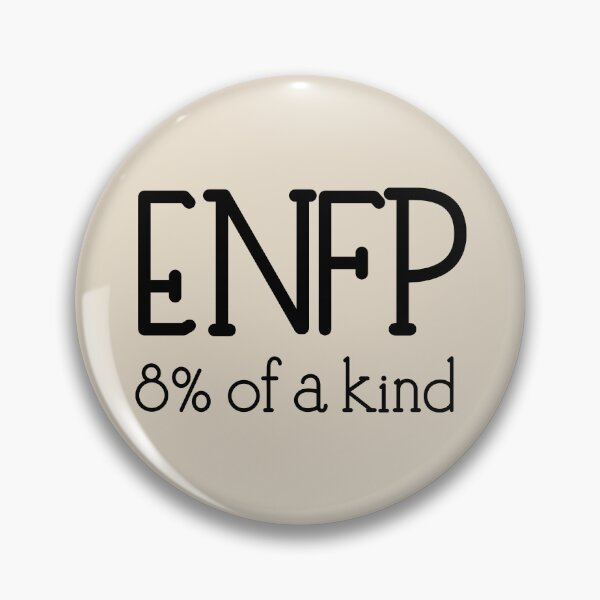 Item preview, ENFP 8% of A Kind | MBTI Personality Type | Free Spirit Quote Sticker designed and sold by MysticMagpie.