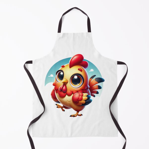 Item preview, Happy Chicken with Clouds designed and sold by Sillytoe.