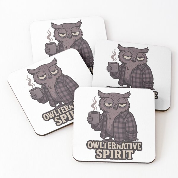 Item preview, Owlternative Spirit – Owl with a grunge attitude designed and sold by nbg2012.
