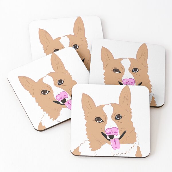 Item preview, The Pink Nosed Pup designed and sold by Martiisfly Pet Designs.