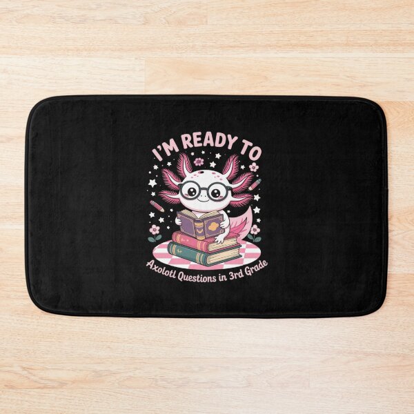 Item preview, Funny Axolotl Third Grade Student Teacher Back School Vibes Design designed and sold by MotivaChic.