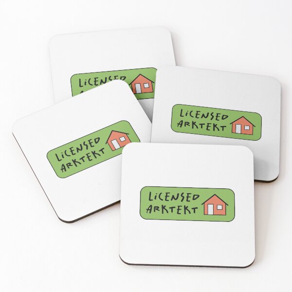 Item preview, Licensed 'Arktekt' Badge Green and Orange designed and sold by Maya Draws.