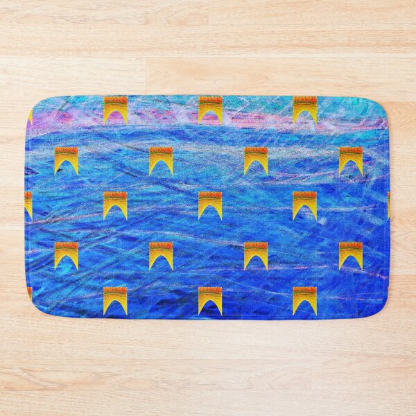 Item preview, Blue flag II designed and sold by MAMA LXXVIII: Unique Arts Projects by Marsailhe.