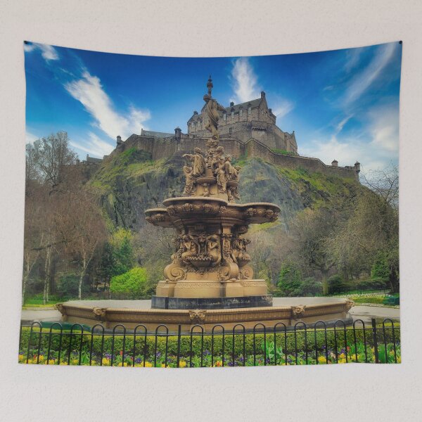 Item preview, Scotland: Edinburgh Castle and Ross Fountain designed and sold by muskitt.