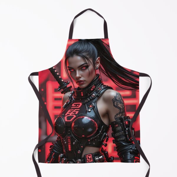 Item preview, Red Oni Protocol – Cyber Assassin designed and sold by aiartroom31.