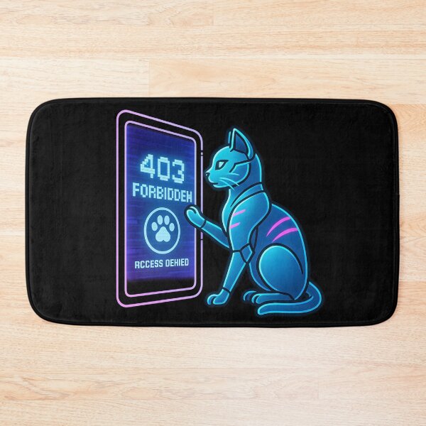 Item preview,  Cyber Cat Error 403 Access Denied designed and sold by MysticArtisan.