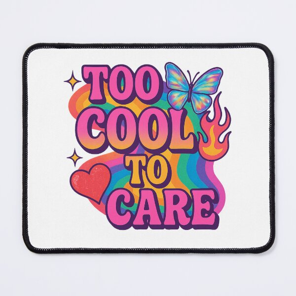 Item preview, TOO COOLE ’CARE – Stylish and Bold Self-Care Design designed and sold by Joyloom.