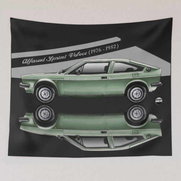 Item preview, Alfasud Sprint Veloce (Verde acqua metallizzato) – Italian Boxer Spirit designed and sold by Azaziel.